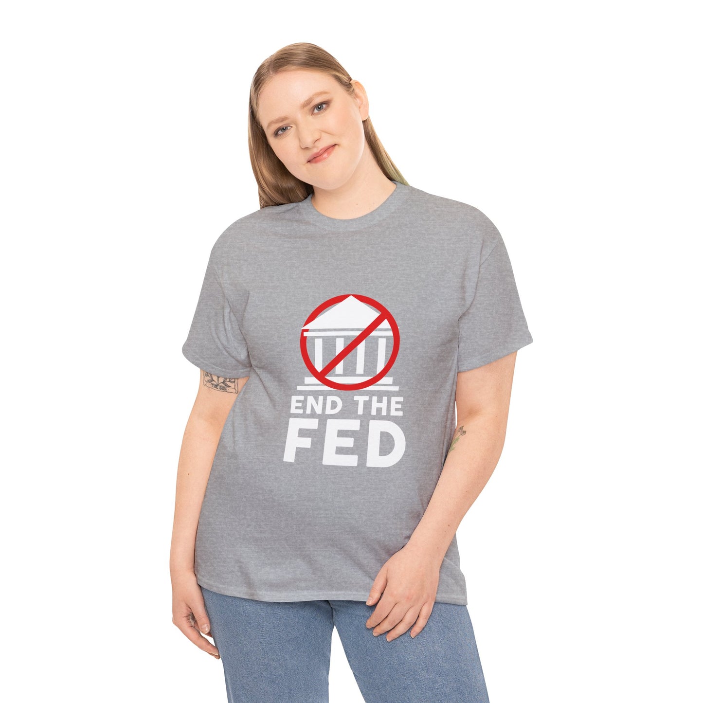 End the Fed Unisex Tee: End the Fed, Political Statement Shirt, Activist T-Shirt, Gift for Libertarians, Freedom Apparel