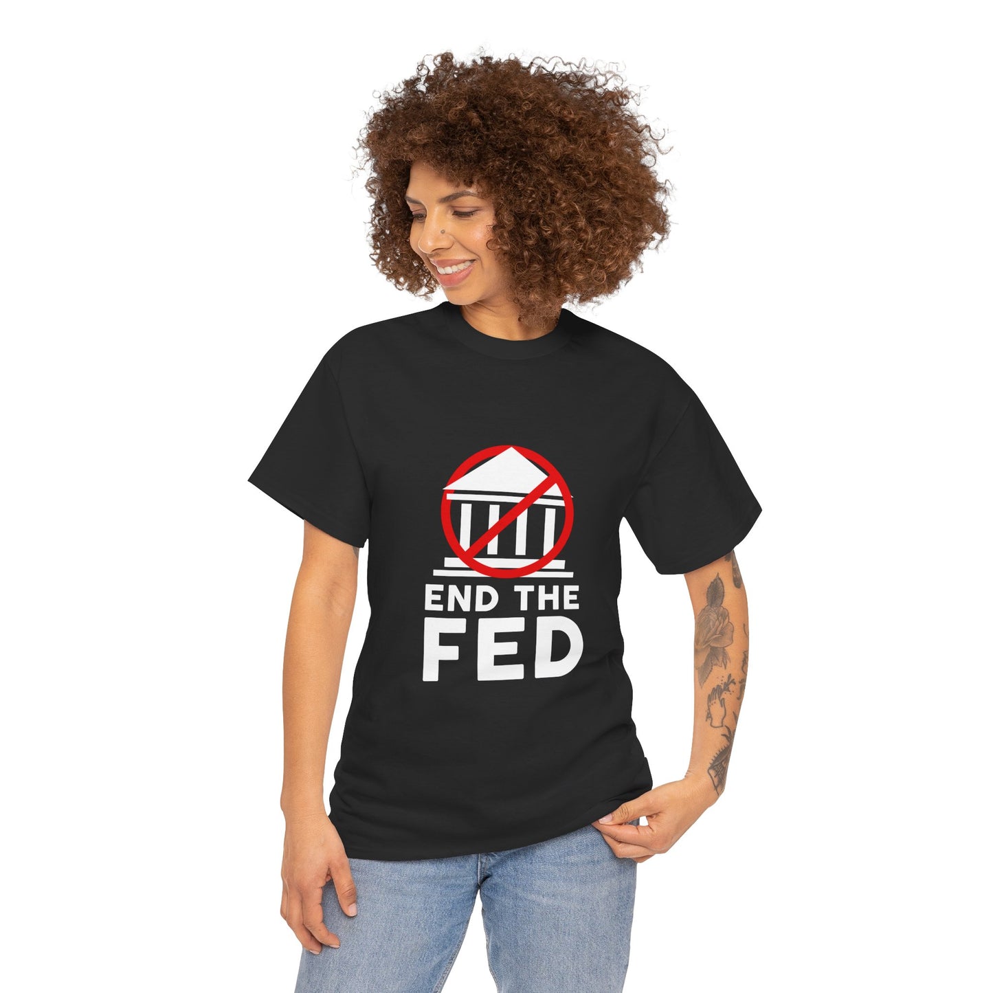 End the Fed Unisex Tee: End the Fed, Political Statement Shirt, Activist T-Shirt, Gift for Libertarians, Freedom Apparel