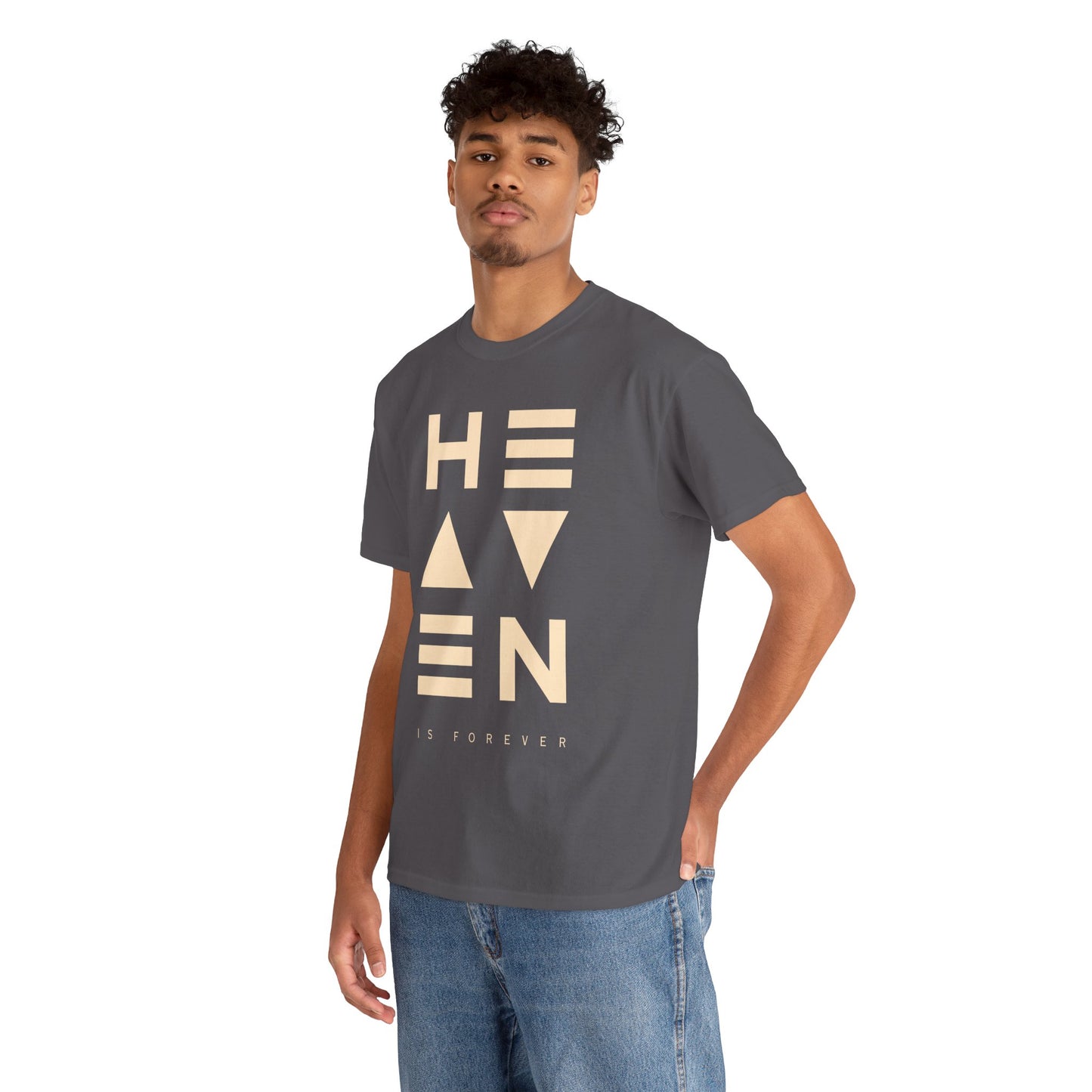 Heaven Unisex Heavy Cotton Tee - Comfortable Graphic Tee for Casual Wear, Gift for Friends, Relaxed Fashion, Spiritual Vibe, Summer [...]