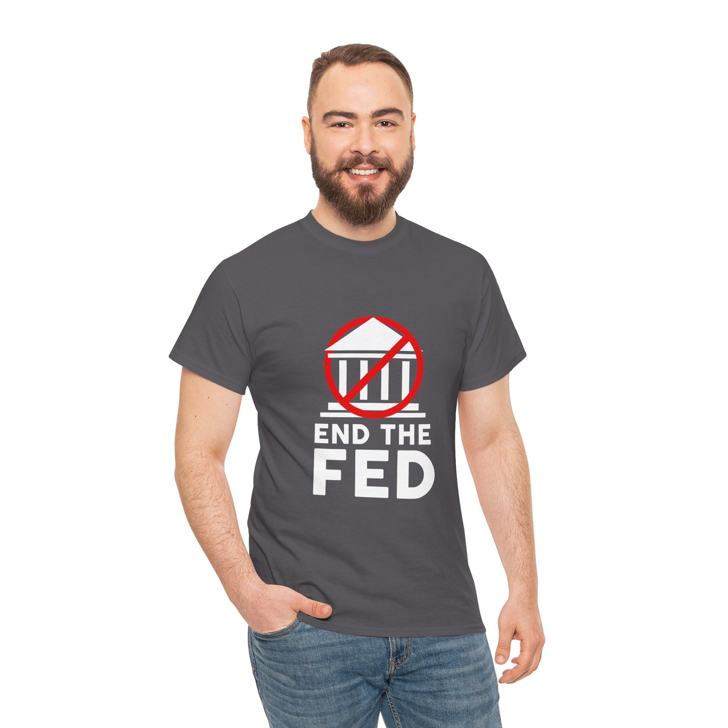 End the Fed Unisex Tee: End the Fed, Political Statement Shirt, Activist T-Shirt, Gift for Libertarians, Freedom Apparel