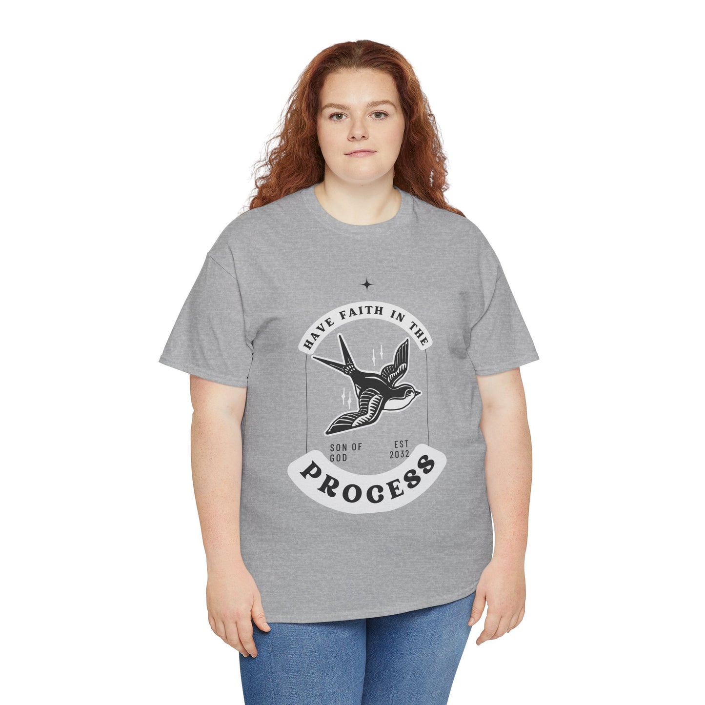 Have Faith in the Process Tee, Inspirational T-Shirt, Motivational Cotton Tee, Unisex Graphic Shirt, Gift for Dreamers, Casual Wear