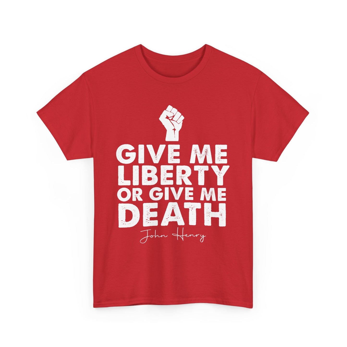 Empowerment Tee | Give Me Liberty Or Give Me Death | Unisex Heavy Cotton T-Shirt, Activist Apparel, Freedom Shirt, Gift for History [...]