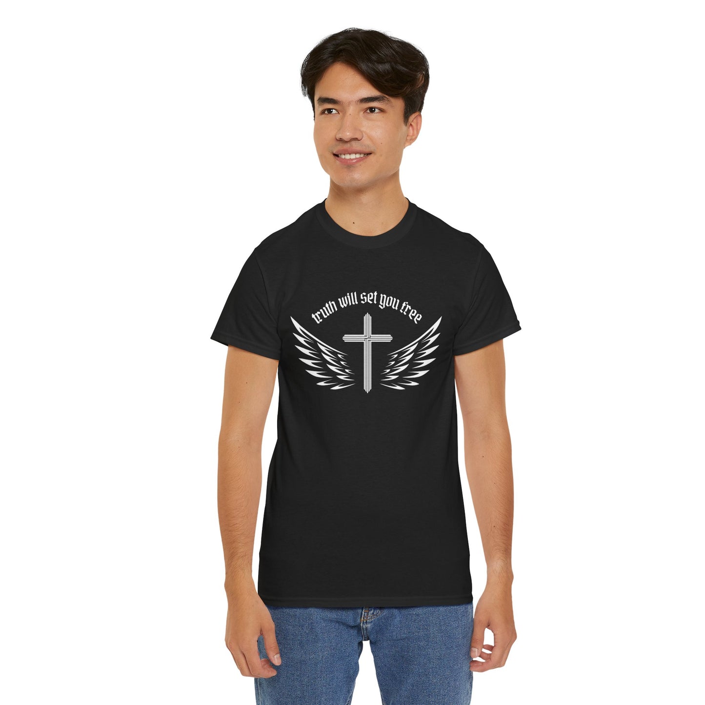 Inspirational Graphic Tee - "Truth Will Set You Free" Unisex Cotton Shirt, Motivational T-Shirt, Faith-Based Apparel, Gift for [...]