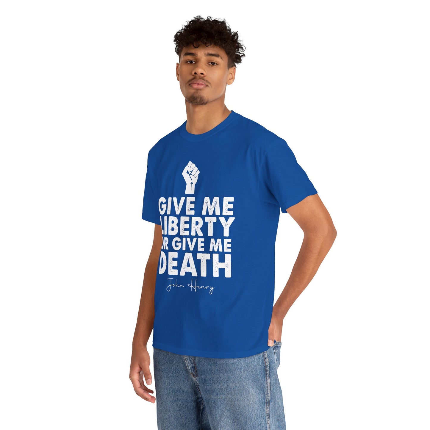Empowerment Tee | Give Me Liberty Or Give Me Death | Unisex Heavy Cotton T-Shirt, Activist Apparel, Freedom Shirt, Gift for History [...]