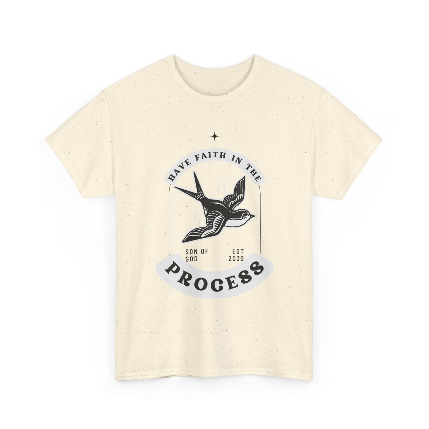 Have Faith in the Process Tee, Inspirational T-Shirt, Motivational Cotton Tee, Unisex Graphic Shirt, Gift for Dreamers, Casual Wear