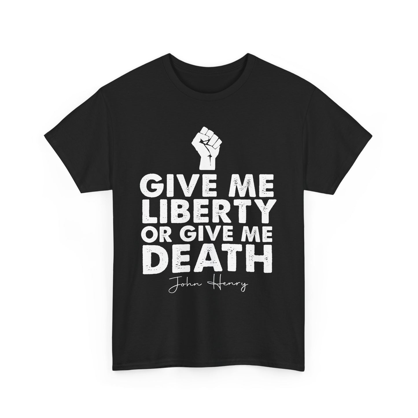 Empowerment Tee | Give Me Liberty Or Give Me Death | Unisex Heavy Cotton T-Shirt, Activist Apparel, Freedom Shirt, Gift for History [...]