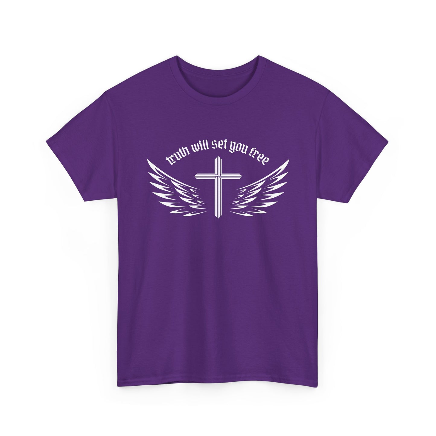 Inspirational Graphic Tee - "Truth Will Set You Free" Unisex Cotton Shirt, Motivational T-Shirt, Faith-Based Apparel, Gift for [...]